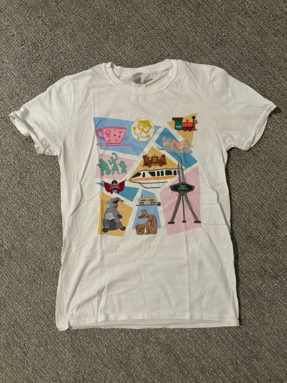 Magic Kingdom Icons T-Shirt | Disney Parks Graphic Tee